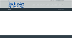 Desktop Screenshot of eeplumbingcorp.com